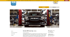 Desktop Screenshot of chevrolet.mmcars.pl